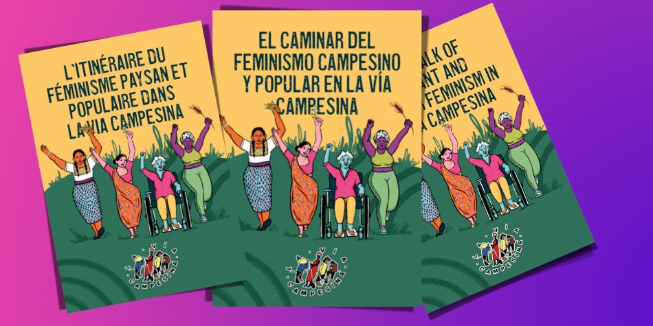 #25Nov – Nueva publicación gráfica: “El Caminar del Feminismo Campesino y Popular en La Vía Campesina”