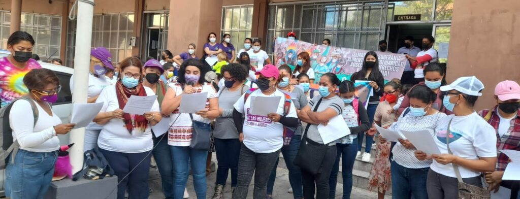 #8M2022 – Honduras: «Porque no olvidamos, ni aceptamos más feminicidios, aquí estamos»