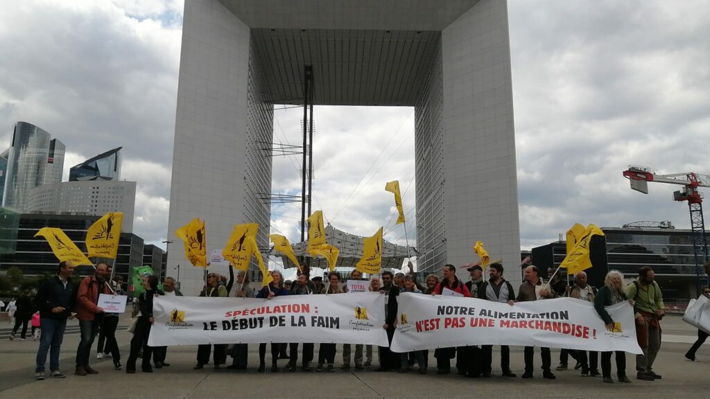 Francia: Campesinxs contra el neoliberalismo y la especulación financiera
