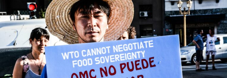 Más libre comercio no resolverá la crisis alimentaria
