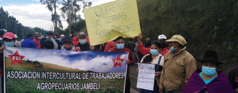 Ecuador: “El pueblo ya no aguanta más hambre y miseria” afirma la FEI