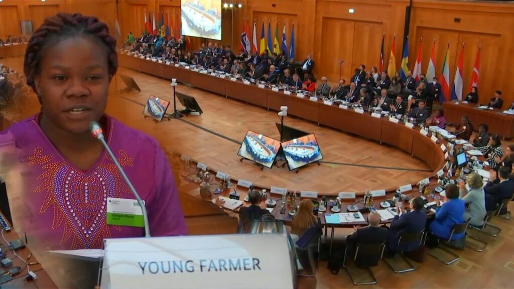 Alemania : Declaración de lxs jóvenes agricultorxs en el Foro Mundial sobre la Alimentación y la Agricultura 2023