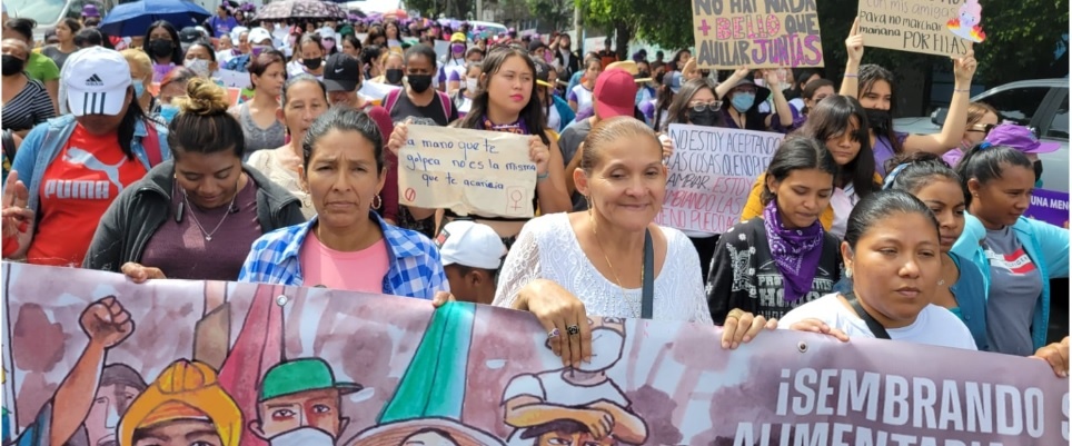 Declaración #8M23 – Articulación de Mujeres de la Cloc – Vía Campesina Centroamérica