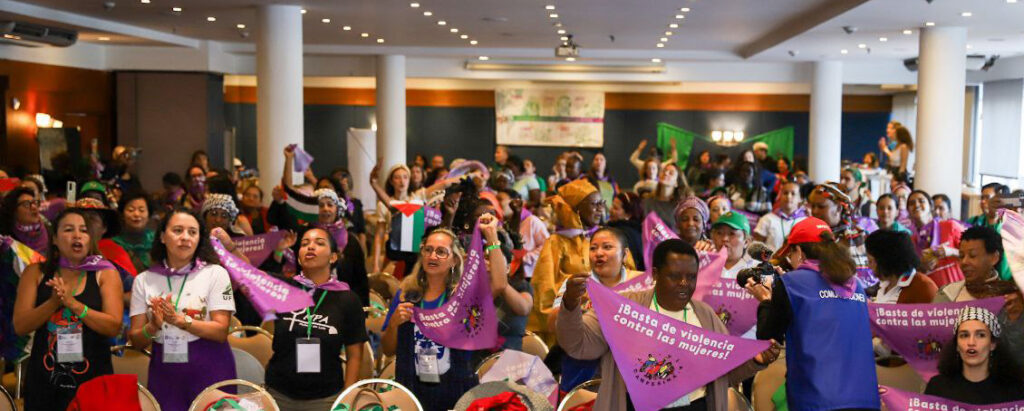 La Vía Campesina: “Superar la violencia patriarcal”, trabajadorxs rurales de distintos países apuestan al feminismo campesino contra las crisis capitalistas