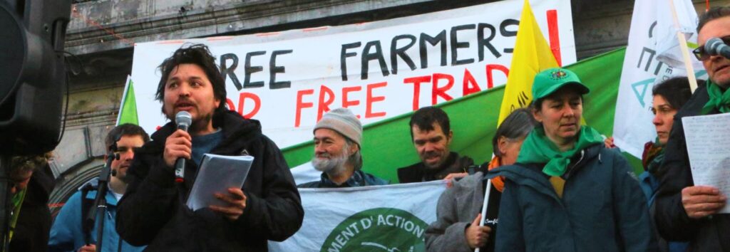 Lxs agricultorxs de FUGEA y de ECVC vuelven a Bruselas ante las insuficientes propuestas europeas que no responden a los retos prioritarios