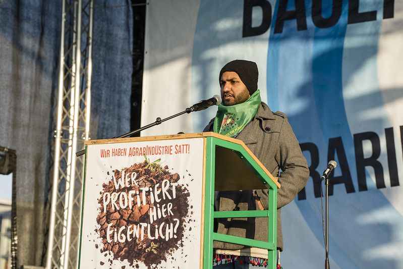 La Vía Campesina en el 17º Foro Global de la Alimentación y la Agricultura en Berlín