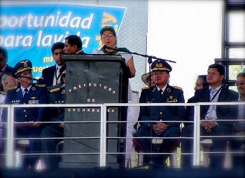 Bolivie: La Via Campesina participe à l’inauguration de la Conférence des Peuples sur le climat