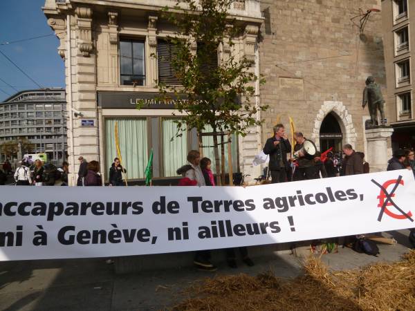 Action contre les traders-Genève