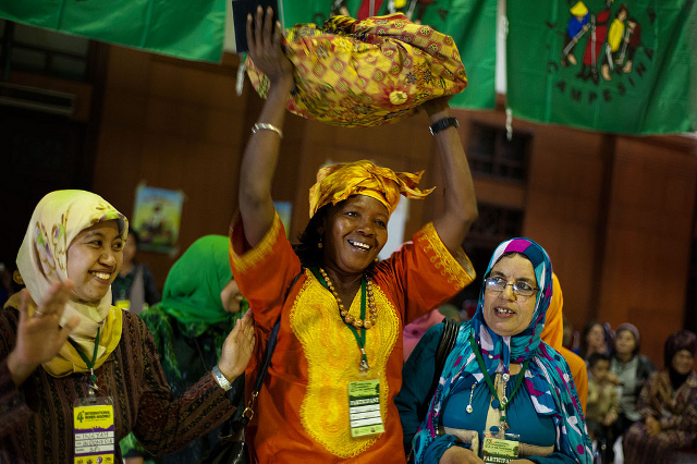 Les Femmes du plus grand mouvement de paysans au Monde mènent la danse