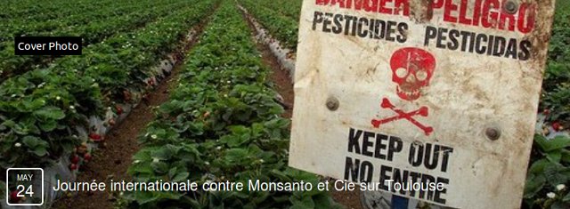 France : Toulouse, marche contre Monsanto.