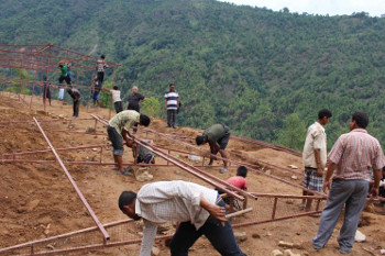 Au Népal, soutenir les populations paysannes victimes du séisme
