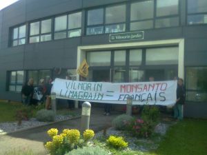 France : Contre l’appropriation de nos semences, La Conf’ occupe Vilmorin-Limagrain