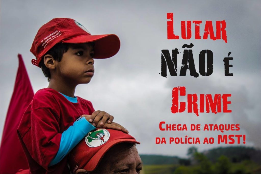 Brésil : La police envahit une école du MST