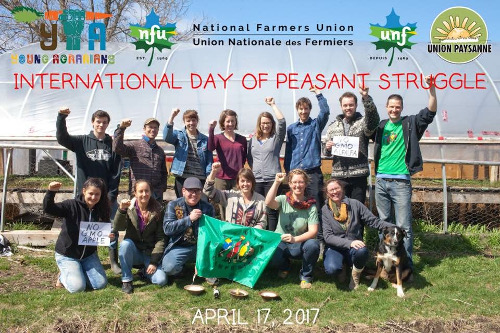 Québec : L’Union paysanne lance un appel à la solidarité et pour une reconnaissance des droits des paysan-ne-s du monde entier