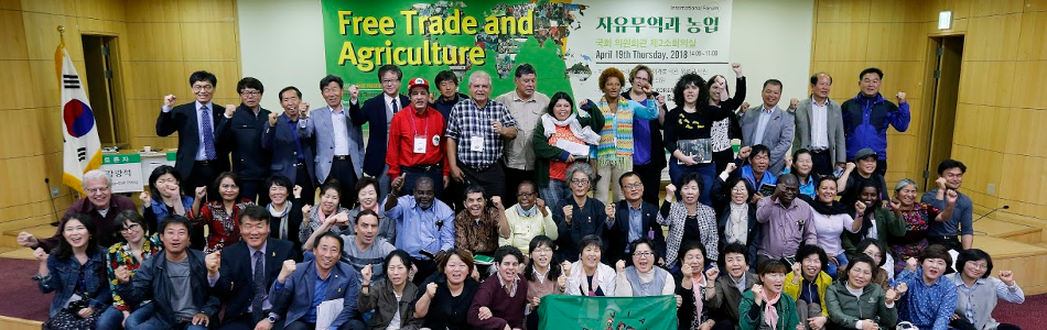 Le libre-échange, menace pour la souveraineté alimentaire mondiale.