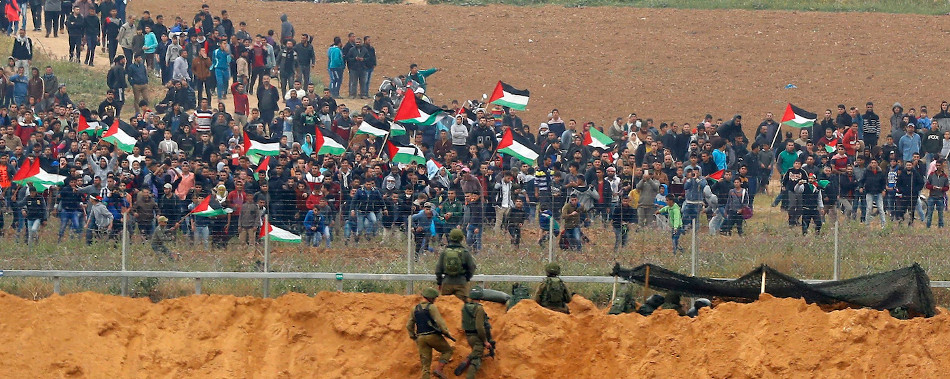 Jour de la Terre en Palestine : manifestation paysanne, 19 morts et 2000 blessé.es