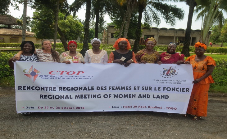 Les femmes de LVC en Afrique de l’Ouest et du Centre se rencontrent au Togo