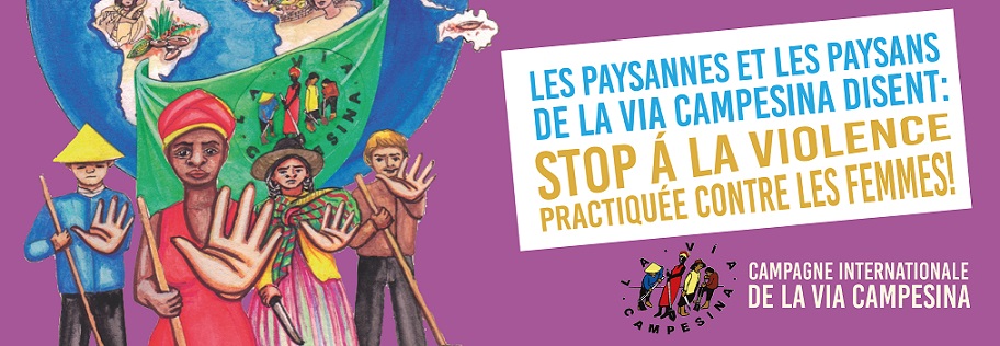La Via Campesina appelle à la participation à la Journée mondiale de lutte contre les violences faites aux femmes