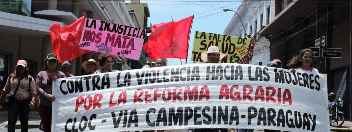 Paraguay : “Seule la réforme agraire peut mettre fin aux violences faites aux femmes rurales”