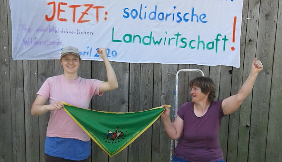 #17Avril en Autriche : Les petits exploitants et les travailleurs agricoles réclament leurs droits