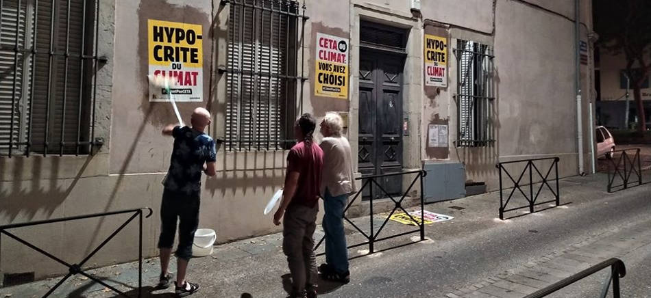 France : des militant·e·s dénoncent l’hypocrisie du vote en faveur du CETA