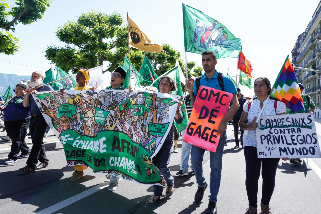 La Via Campesina appelle les États à sortir de l’OMC et à créer un nouveau cadre basé sur la souveraineté alimentaire