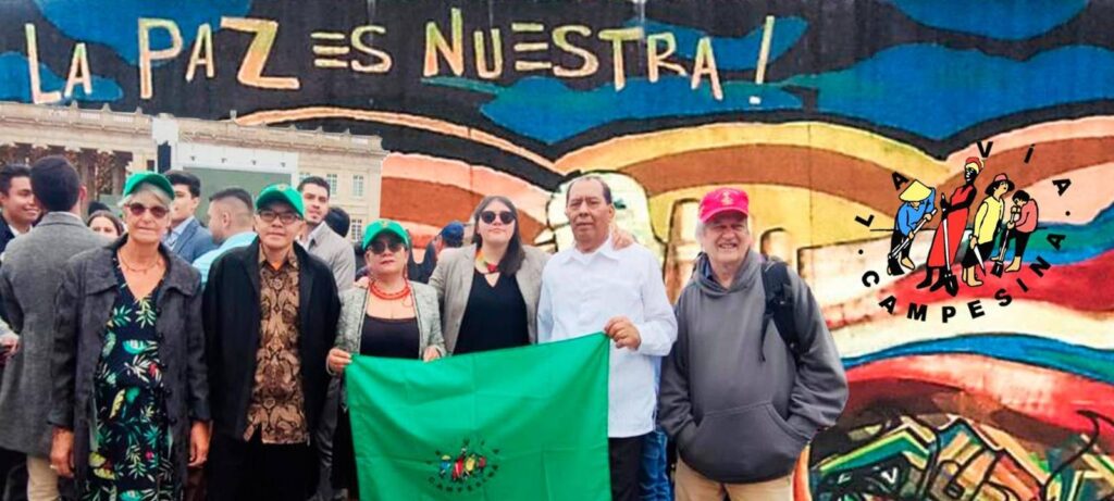 La Via Campesina réaffirme son engagement pour la paix en Colombie