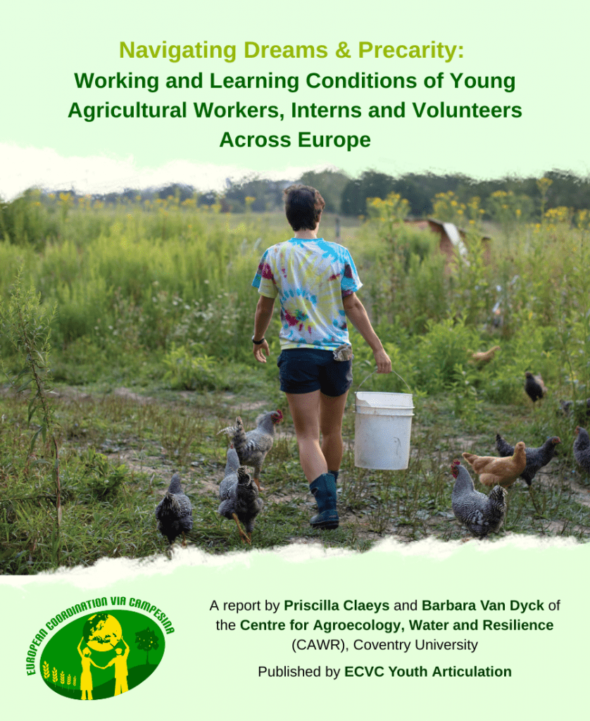 Europe : Conditions de travail et d’apprentissage des jeunes travailleur·euses agricoles