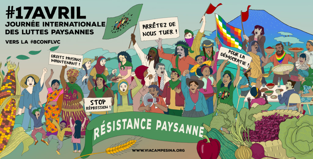 17 avril 2023 – Journée internationale des luttes paysannes | Appel à l’action