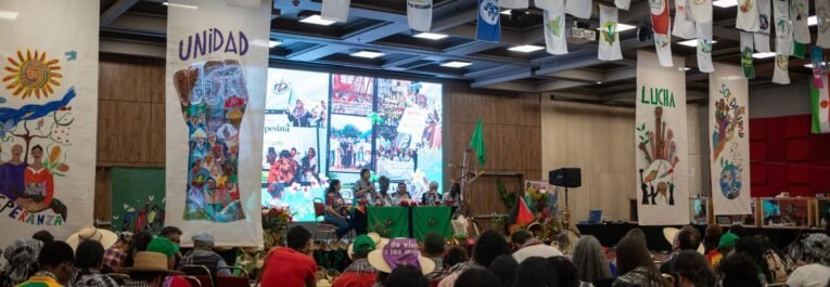 Les agriculteur·rices indien·nes appellent leur ministère à défendre leurs intérêts lors de la MC13, marquant la ‘Journée de sortie de l’OMC’ le 26 février