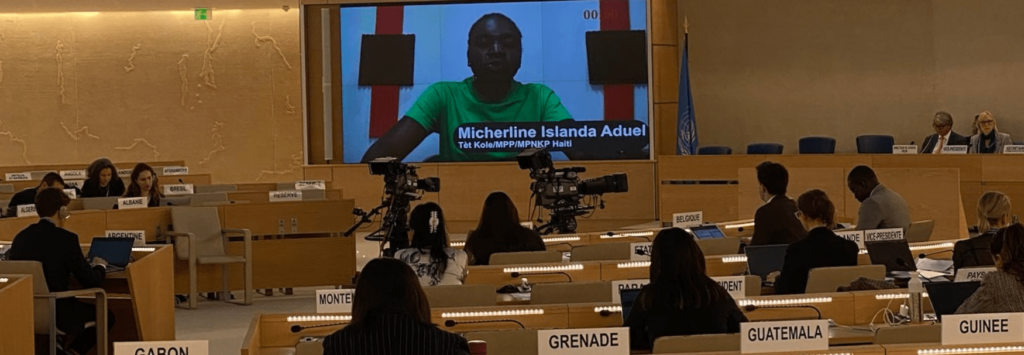 La lutte anti-coloniale pour l’autodétermination du peuple haïtien atteint l’ONU